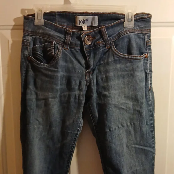 Jolt Blue Denim with Orange Stitching - Picture 3 of 4